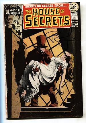 HOUSE OF SECRETS #94 1972 DC COMICS -signed by Berni Wrightson