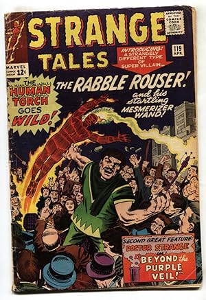 Strange Tales #119 1964- Human Torch- Doctor Strange VG-