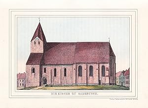 "Die Kirche zu Gadebusch" - Gadebusch Kirche Mecklenburg-Vorpommern (Aus: Meklenburg in Bildern)