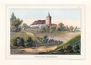 Bild des Verkufers fr Die Burg Stargard" - Burg Stargard Mecklenburg-Vorpommern (Aus: Meklenburg in Bildern) zum Verkauf von Antiquariat Steffen Vlkel GmbH