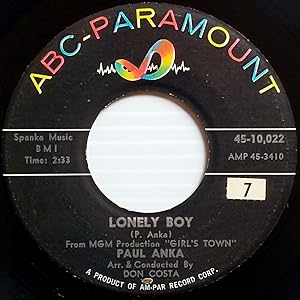 Immagine del venditore per Lonely Boy / Your Love [7" 45 rpm Single] venduto da Kayleighbug Books, IOBA