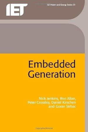Immagine del venditore per Embedded Generation (IEE Power)PBPO0310 (Energy Engineering) venduto da WeBuyBooks