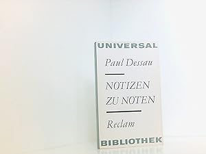 Image du vendeur pour Notizen zu Noten (RUB, 0571) mis en vente par Book Broker