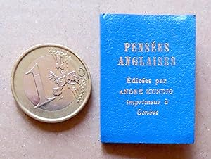 Seller image for Penses anglaises. for sale by La Bergerie