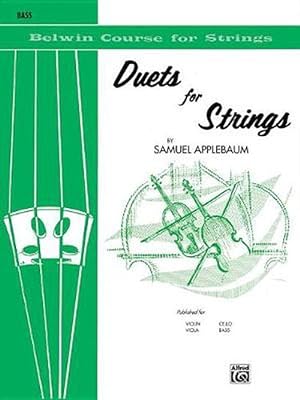 Imagen del vendedor de Duets for Strings Book 1 Bass (Paperback) a la venta por Grand Eagle Retail