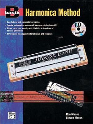 Bild des Verkufers fr Basix Harmonica Method: Book & Enhanced CD [With CD] (Paperback) zum Verkauf von Grand Eagle Retail
