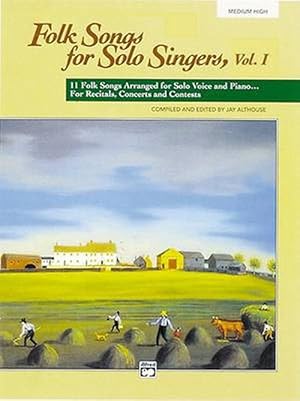 Seller image for Folk Songs for Solo Singers, Vol. 1: Medium High (Paperback) for sale by Grand Eagle Retail