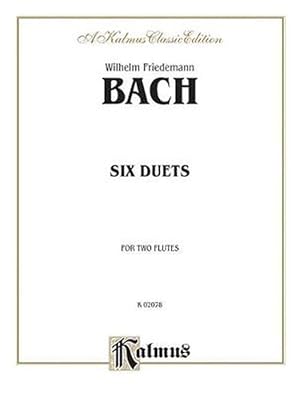 Seller image for W F Bach Six Duets 2 Flutes (Paperback) for sale by Grand Eagle Retail