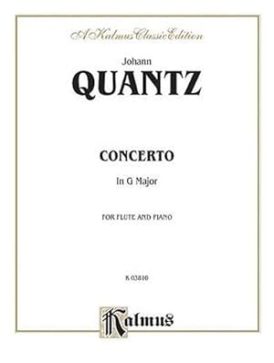 Image du vendeur pour Quantz Flute Conc G Major F (Paperback) mis en vente par Grand Eagle Retail