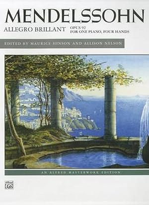 Immagine del venditore per Mendelssohn: Allegro Brillant: Opus 92 for One Piano, Four Hands (Paperback) venduto da Grand Eagle Retail