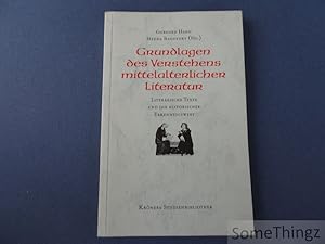 Seller image for Grundlagen des Verstehens mittelalterlicher Literatur. Literarische Texte und ihr historischer Erkenntniswert. for sale by SomeThingz. Books etcetera.