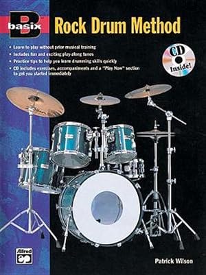 Imagen del vendedor de Basix Rock Drum Method: Book and CD (Paperback) a la venta por Grand Eagle Retail