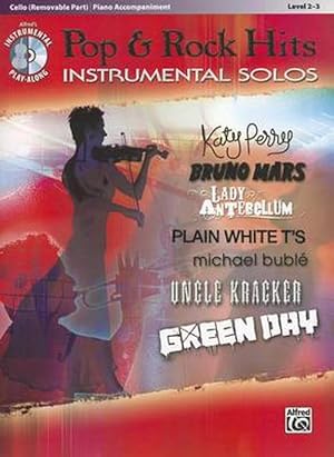Seller image for Pop & Rock Hits Instrumental Solos, Cello (Removable Part)/Piano Accompaniment: Level 2-3 [With CD (Audio)] (Paperback) for sale by Grand Eagle Retail