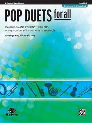 Imagen del vendedor de Pop Duets for All: B-Flat Clarinet/Bass Clarinet, Level 1-4: Playable on Any Two Instruments or Any Number of Instruments in Ensemble (Paperback) a la venta por Grand Eagle Retail