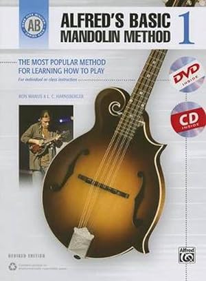 Seller image for Alfred's Basic Mandolin Method 1: The Most Popular Method for Learning How to Play, Book, CD & DVD (Paperback) for sale by Grand Eagle Retail