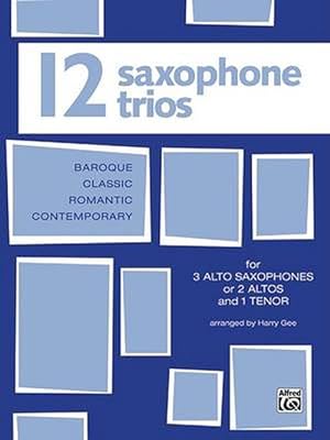 Imagen del vendedor de Twelve Saxophone Trios (Paperback) a la venta por Grand Eagle Retail