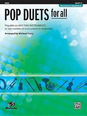Imagen del vendedor de Pop Duets for All: Violin, Level 1-4: Playable on Any Two Instruments or Any Number of Instruments in Ensemble (Paperback) a la venta por Grand Eagle Retail