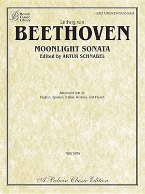 Image du vendeur pour Moonlight Sonata (Sonata No. 14 in C-Sharp Minor, Op. 27, No. 2) (Paperback) mis en vente par Grand Eagle Retail