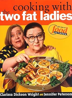 Image du vendeur pour Cooking with the Two Fat Ladies mis en vente par The Book House, Inc.  - St. Louis