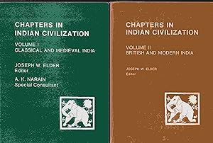 Bild des Verkufers fr Chapters in Indian Civilization. 2 Volumes. Volume 1: Classical and Medieval India. Volume 2: British and Modern India. zum Verkauf von Asia Bookroom ANZAAB/ILAB