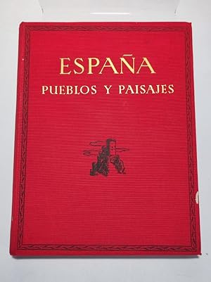 Seller image for Espana. Pueblos y paisajes. Con 304 Laminas en huecograbado. for sale by Antiquariat Bookfarm