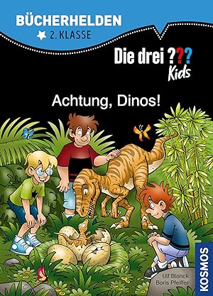 Die drei     Kids, Bücherhelden, Achtung, Dinos!
