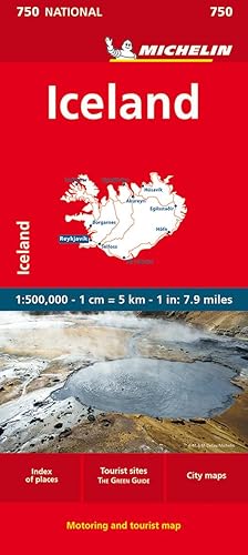 Seller image for Michelin Iceland Map 750 for sale by moluna
