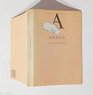 Image du vendeur pour Anafil: textos esparsos (1971-1986), continuaci de Vivrium mis en vente par La Social. Galera y Libros