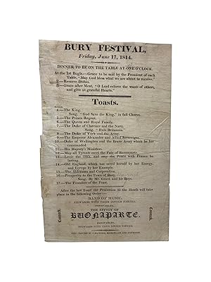 Bury Festival, Friday, June 17, 1814