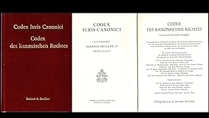 Codex Juris Canonici. Codex Des Kanonischenrechtes. Lateinisch-Deutsche Ausgabe (Originalausgabe ...