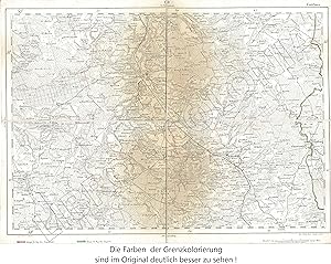 Reymann's topographische Special-Karte von Deutschland, Schweiz, Ostfrankreich, Belgien, Niederla...