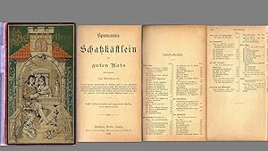 Spemanns Schatzkästlein des guten Rats (Originalausgabe 1892