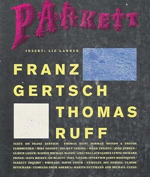 Seller image for Parkett. No. 28. 1991. Kunstzeitschrift. Art Magazine. Franz Gertsch. Thomas Ruff. Insert: Liz Larner. for sale by Fundus-Online GbR Borkert Schwarz Zerfa