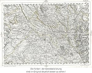 Reymann's topographische Special-Karte von Deutschland, Schweiz, Ostfrankreich, Belgien, Niederla...