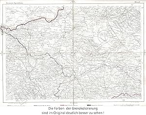 Reymann's topographische Special-Karte von Deutschland, Schweiz, Ostfrankreich, Belgien, Niederla...