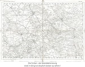 Reymann's topographische Special-Karte von Deutschland, Schweiz, Ostfrankreich, Belgien, Niederla...