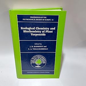 Image du vendeur pour Ecological Chemistry and Biochemistry of Plant Terpenoids: Phytochemical Society Proceedings: 31 (Proceedings of the Phytochemical Society of Europe) mis en vente par Cambridge Rare Books