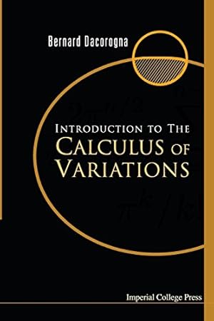 Seller image for INTRODUCTION TO THE CALCULUS OF VARIATIONS [Soft Cover ] for sale by booksXpress