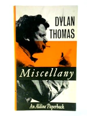 Bild des Verkufers fr Dylan Thomas Miscellany zum Verkauf von World of Rare Books