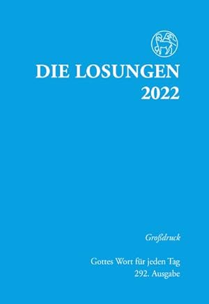 Image du vendeur pour Losungen Deutschland 2022 / Die Losungen 2022: Grossdruckausgabe mis en vente par Rheinberg-Buch Andreas Meier eK