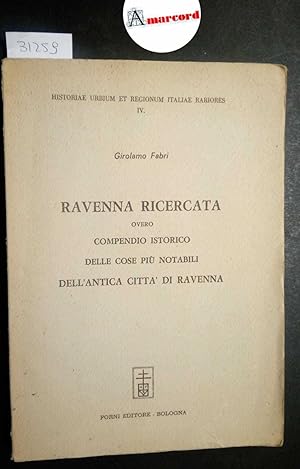 Fabri Girolamo, Ravenna Ricercata, Forni, 1966