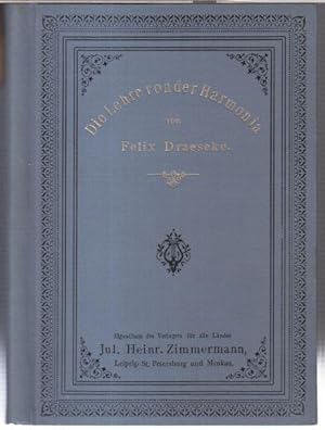 Bild des Verkufers fr Die Lehre von der Harmonia in lustige Reimlein gebracht, mit serieusen Exemplis und Aufgaben ausgestattet und denen eifrigen Schlern zur Strkung des Gedchtnisses eindringlich empfohlen. zum Verkauf von Antiquariat Carl Wegner