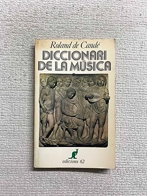 Imagen del vendedor de Diccionari de la música a la venta por Campbell Llibres