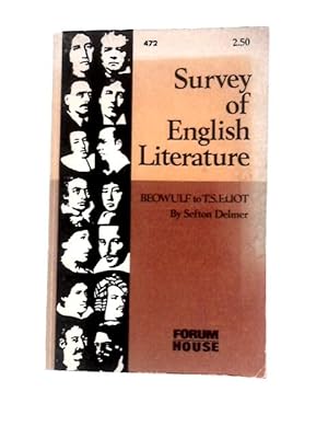 Seller image for Survey Of English Literature: Beowulf To T.S. Eliot for sale by World of Rare Books