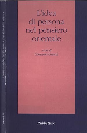 Seller image for L' idea di persona nel pensiero orientale for sale by Biblioteca di Babele