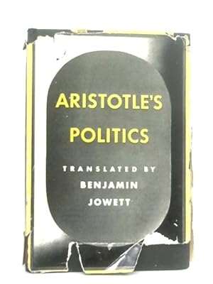 Bild des Verkufers fr Aristotle's Politics zum Verkauf von World of Rare Books