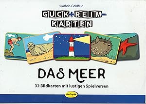 Bild des Verkufers fr Guck + Reim - Karten: Das Meer. 32 Bildkarten mit lustigen Spielversen zum Verkauf von Paderbuch e.Kfm. Inh. Ralf R. Eichmann