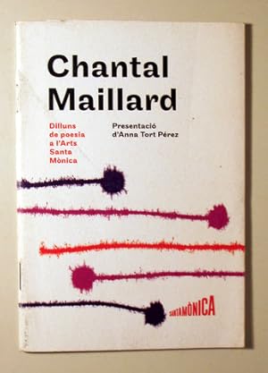 Imagen del vendedor de CHANTAL MAILLARD - Barcelona 2015 a la venta por Llibres del Mirall