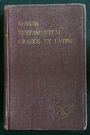 Bild des Verkufers fr Novum testamentum graece et latine zum Verkauf von Librodifaccia