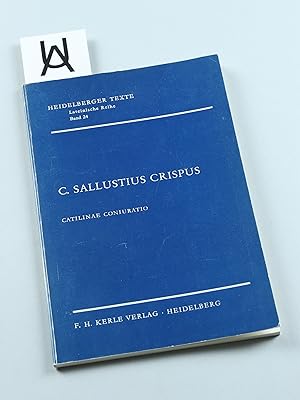 Catilinae coniuratio. Textbearbeitung von Hans Haas und Egon Römisch. Einleitung und Namenverzeic...
